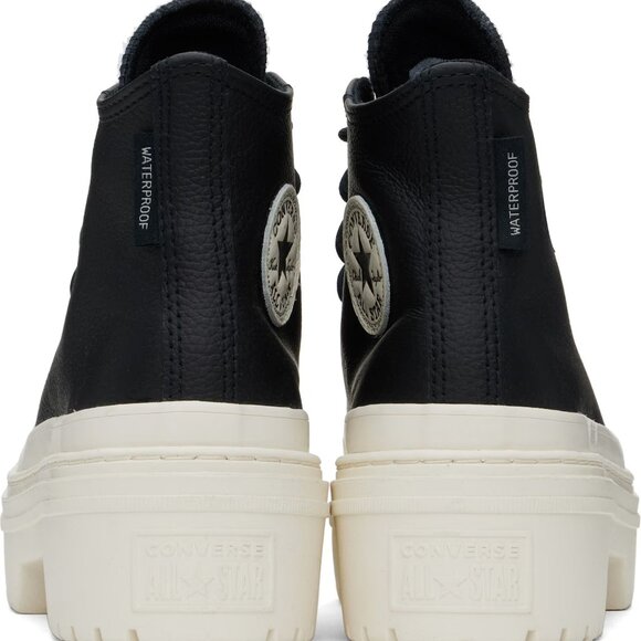 Converse Women’s CTAS Lugged Heel Waterproof Platform Shoes A12328C Black Size 7 - Picture 12 of 15